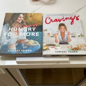 Chrissy Teigan Cravings and Hungry for More cookbooks